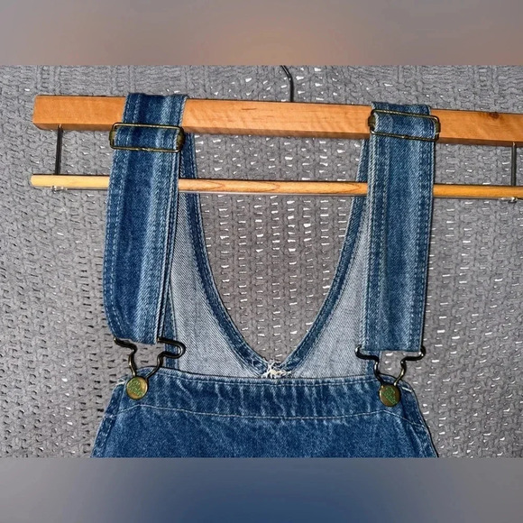 Vintage Pointer Brand Denim Carpenter Bib Overalls Size Men’s Waist 40 Length M - Picture 6 of 15